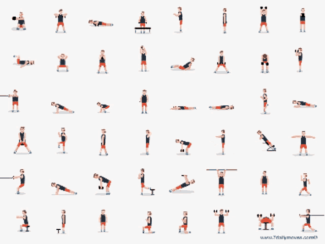 Workout Exercise GIF - Workout Exercise Body Weights GIFs