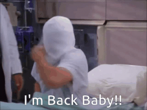 Im Back Baby Joey GIF - Im Back Baby Joey Joey Tribbiani GIFs