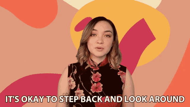 Its Okay To Step Back And Look Around Mxmtoon GIF - Its Okay To Step Back And Look Around Mxmtoon Lessons GIFs