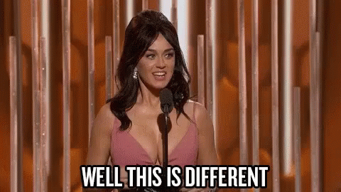 Katy Perry Well This Is Different GIF - Katy Perry Well This Is Different GIFs