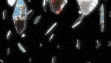 a picture of a man with the number 18 on his back is surrounded by pieces of glass