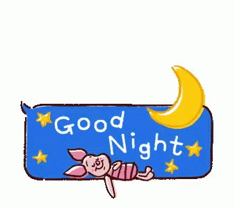 Good Night Piglet GIF - Good Night Piglet GIFs