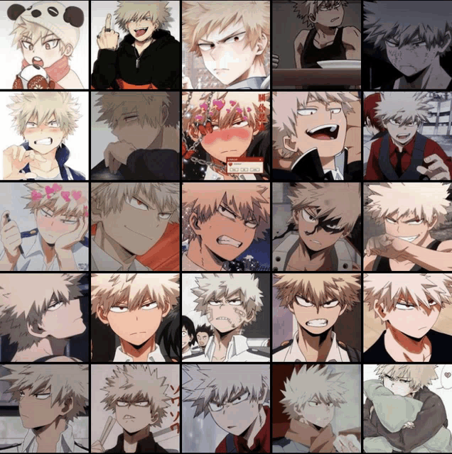 a collage of pictures of a boy with a panda hat
