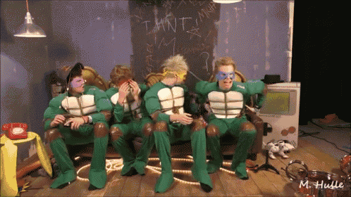 5 Sos GIF - 5sos Ninja Turtles Costumes GIFs