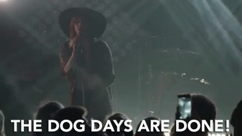 The Dog Days Are Done Song GIF - The Dog Days Are Done Song Song Lyrics GIFs