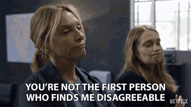 Youre Not The First Person Who Finds Me Disagreeable Its Fine GIF - Youre Not The First Person Who Finds Me Disagreeable Its Fine No Friends GIFs