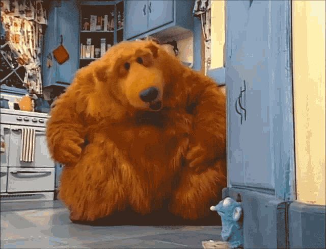 Tutter Bear In The Big Blue House GIF - Tutter Bear In The Big Blue House Bear GIFs