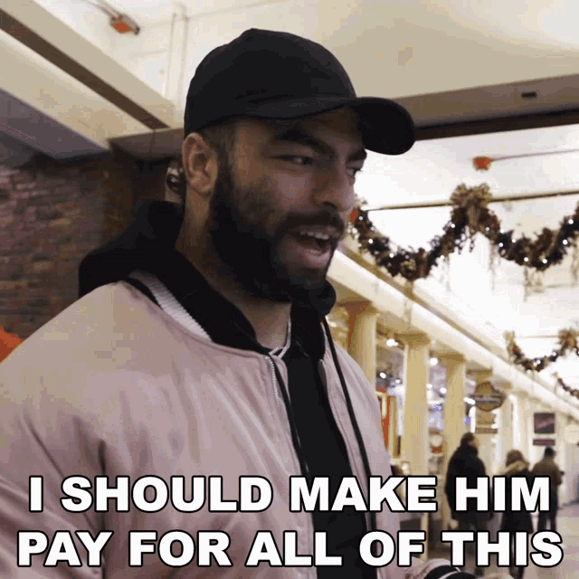 I Should Make Him Pay For All Of This Kyle Van Noy GIF - I Should Make Him Pay For All Of This Kyle Van Noy Xset GIFs