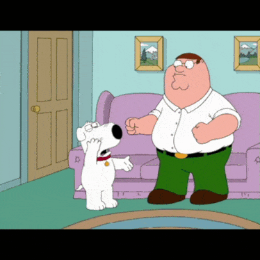 Family Guy Brian Griffian GIF - Family Guy Brian Griffian Peter GIFs