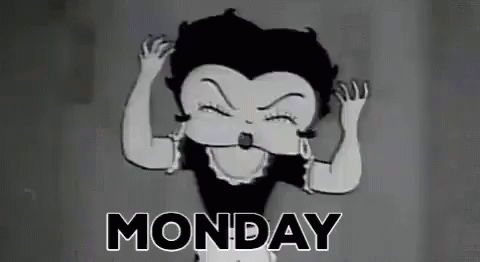 Monday Crazy Eyes GIF - Monday Crazy Eyes Betty Boop GIFs