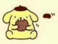 Pom Pom Purin GIF - Pompompurin Eating A Cooking Cute GIFs