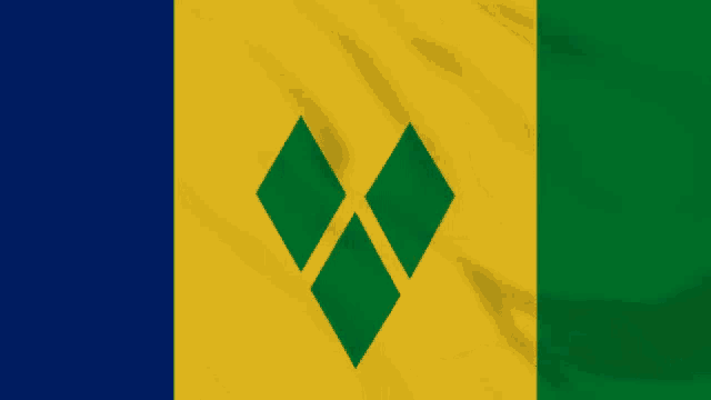 Saint Vincent And The Grenadines Flag GIF - Saint Vincent And The Grenadines Flag Gif GIFs