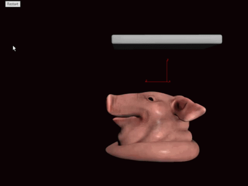 Pig Houdini GIF - Pig Houdini Softbody GIFs