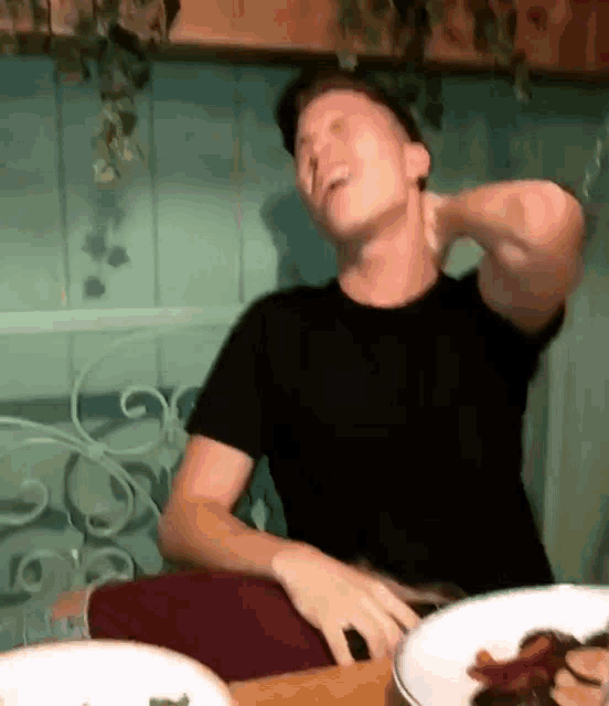Raoul Handsome GIF - Raoul Handsome Back Pain GIFs