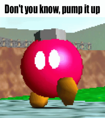 Pump It Up Mario 64 GIF - Pump It Up Mario 64 Dont You Know Pump It Up GIFs