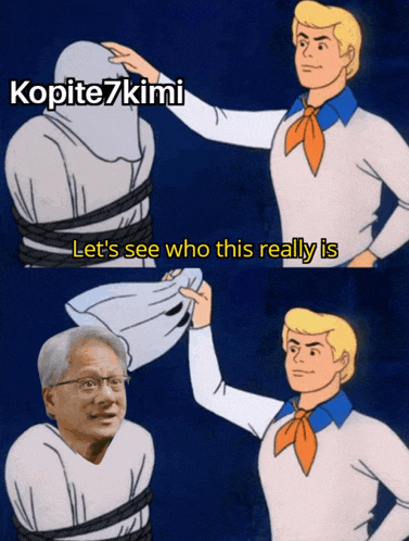 a cartoon character says let 's see who this really is in yellow