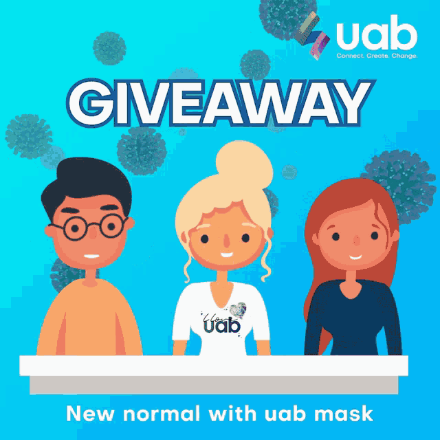 Uab Mask Give Away GIF - Uab Mask Give Away GIFs