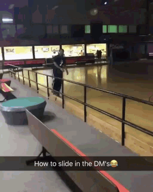 Roller Skater Slide In Dms GIF - Roller Skater Slide In Dms Slide In The Dms GIFs