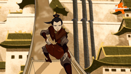 a cartoon character from nickelodeon is shown