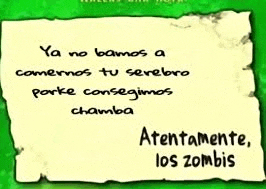 a piece of paper with spanish writing on it on a green background
