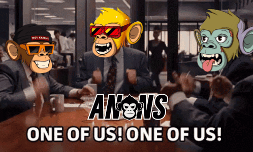One Of Us Anons GIF - One Of Us Anons Squad GIFs