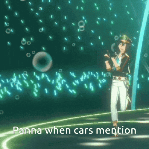 panna when cars mention is written on a screen