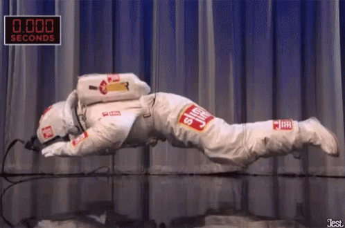 Astronaut Mid Air GIF - Astronaut Mid Air Drop GIFs