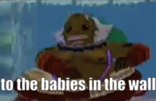 Babies In The Wall To The Babies In The Wall GIF - Babies In The Wall To The Babies In The Wall Goron Link GIFs
