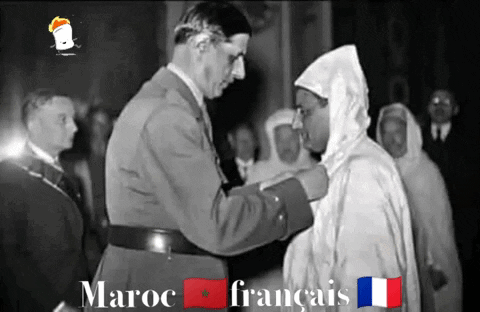 المغرب الفرنسي المملكة المغربية الفرنسية GIF - المغرب الفرنسي المملكة المغربية الفرنسية Maroc Français GIFs