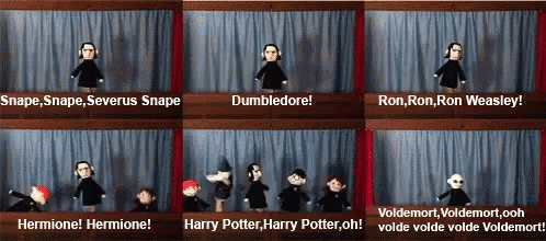 Harry Potter Puppet Pals GIF - Harry Potter Puppet Pals Harry Potter Puppets GIFs
