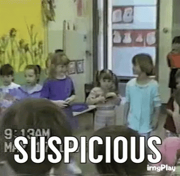 Suspicious Not Impressed GIF - Suspicious Not Impressed Really GIFs