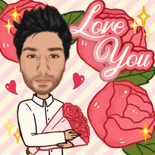 Love You Roses GIF - Love You Roses Bouquet GIFs