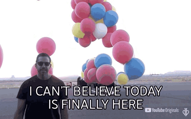 I Cant Believe Today Is Finally Here David Blaine GIF - I Cant Believe Today Is Finally Here David Blaine Ascension GIFs