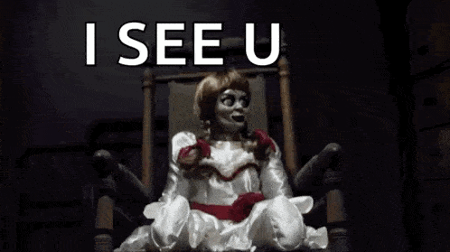 Annabelle Conjuring GIF - Annabelle Conjuring Scary GIFs