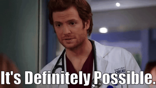 Chicago Med Will Halstead GIF - Chicago Med Will Halstead Its Definitely Possible GIFs