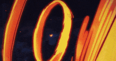 the word love is surrounded by flames on a black background