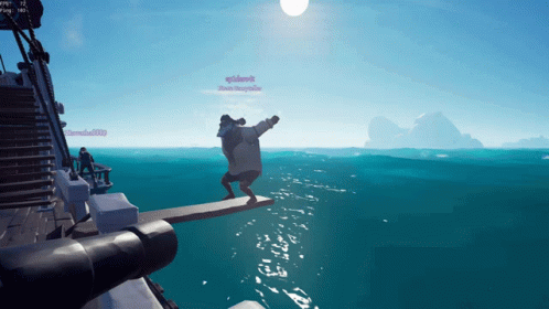 Sea Of Thieves Sot GIF - Sea Of Thieves Sot Backflip GIFs