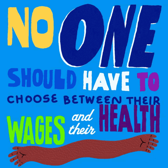 No One Should Have To Choose Between Their Wages And Their Health Healthcare GIF - No One Should Have To Choose Between Their Wages And Their Health Choose Between Their Wages And Their Health Healthcare GIFs