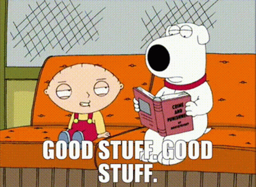 Family Guy Stewie Griffin GIF - Family Guy Stewie Griffin Good Stuff GIFs