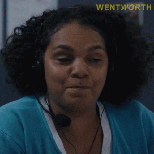 Laughing Ruby Mitchell GIF - Laughing Ruby Mitchell Wentworth GIFs