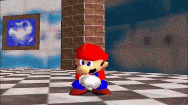 Smg4 Mario GIF - Smg4 Mario Evilness GIFs
