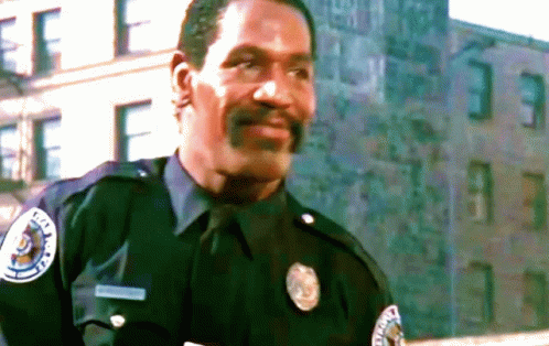 Police Academy Right On GIF