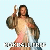 Jesus Kickball GIF - Jesus Kickball GIFs