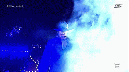 The Undertaker Wrestle Mania GIF - The Undertaker Wrestle Mania Entrance GIFs