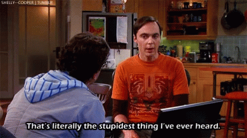 Sheldon Stupid GIF - Sheldon Stupid Crazy GIFs