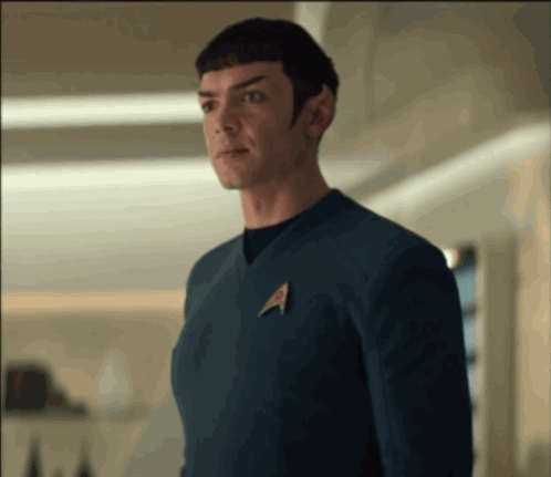 Star Trek Snw GIF - Star Trek Snw Spock GIFs