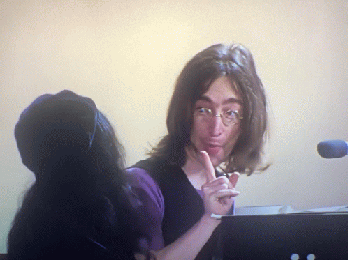 Rusty Memes Lennon Yoko GIF - Rusty Memes Lennon Yoko John GIFs
