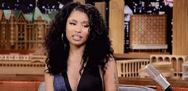 Nicki Minaj Interview GIF - Nicki Minaj Interview Smiling GIFs