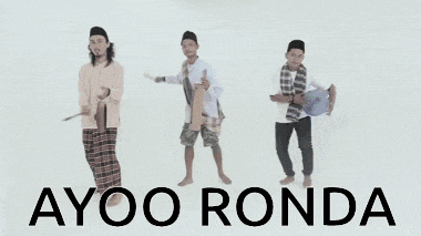 ayoo ronda is written on the white background