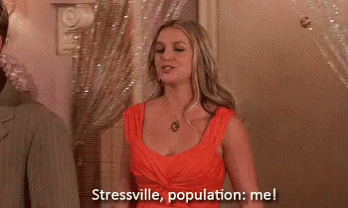 Stressville, Population Me GIF - Stressville Britney Spears Population GIFs